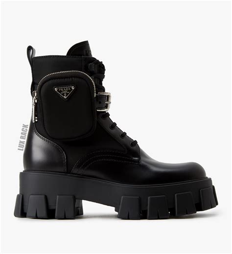 prada combat boots used|prada ankle boots women's.